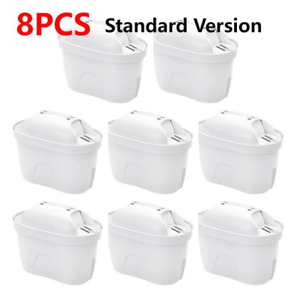 1-10PCS Water Filters Cartridge Reducing Limescale Chlorine Impurities Purifier Activate Carbon Water Filter for Kitchen