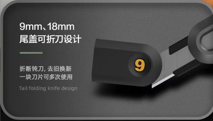 Deli 3pc Set Utility Knife Art Carving Knife Cutter School Suplies Cut Tools Wallpaper Stationery Express Delivery Safe Knife