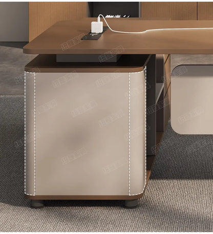 Organizer Large Office Desk Professional Simple Fashion Interior Universal Office Desk Wooden Escritorio Oficina Home Furniture