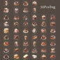 4Style 50Pcs/bag Afternoon Cafe Theme Box Set Stickers Creative Material Decoration DIY Handbook Scrapbook Photo Frame Glasses