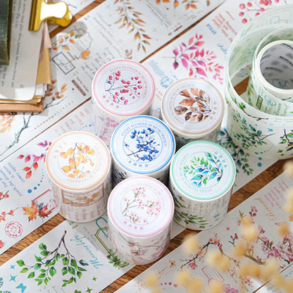 Mr. Paper 6Style 1Roll/bag South Branch Wind Letter Series Washi Tape DIY Handbook Scrapbook Photo Frame Envelope Decoration