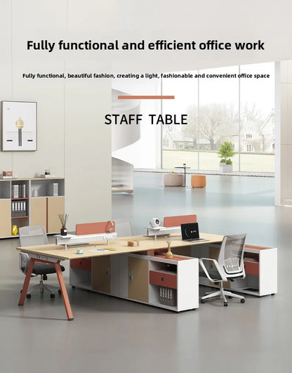 Wide Working Space Convenient Computer Table Workstation Desk Office Furniture Classical Minimalist Office Desks  boss office de
