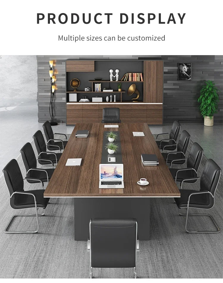 Oval Conference Table Table De Conference Office Set Furniture Wooden 6 Seater Conference Table
