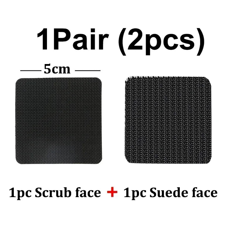 Double Side Adhesive Patch for Car Carpet Fixing Stickers Fasteners Home Office Foot Mats Carpets Anti Skid Grip Nylon Tape Pads