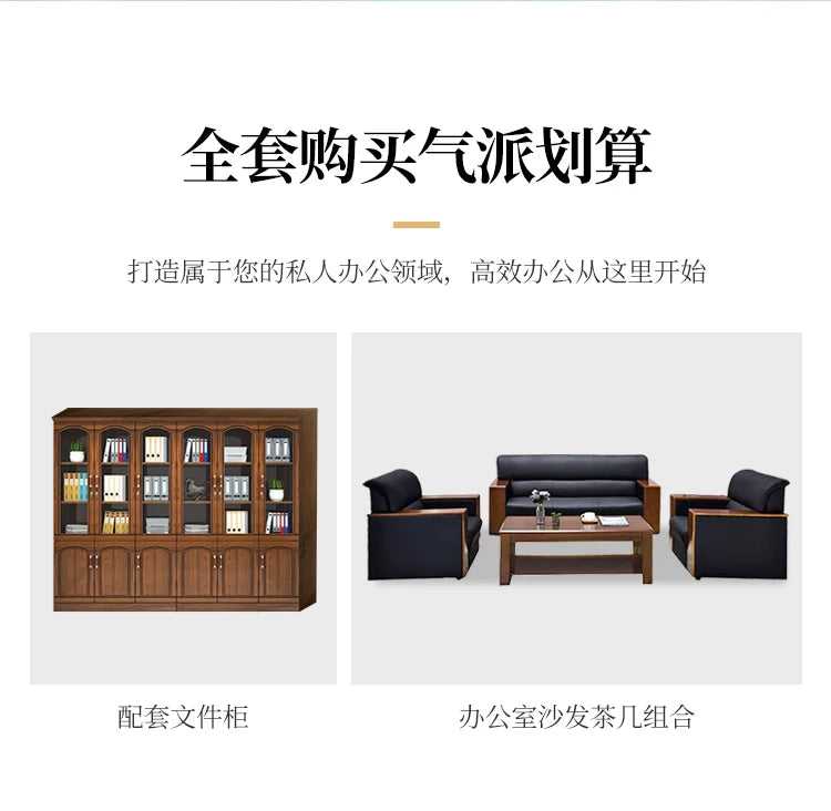 Modern Wooden Office Desk Storage Design Multifunctional Nordic Office Desk Gaming Computer Meuble Bureau Commercial Furniture