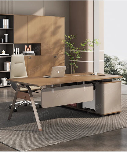 Organizer Large Office Desk Professional Simple Fashion Interior Universal Office Desk Wooden Escritorio Oficina Home Furniture