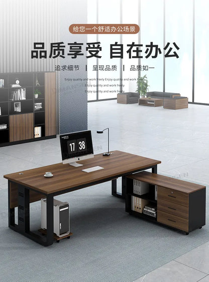 Interior Fashion Office Desk Luxury Designer Aesthetic Office Desk Universal Safe Mesa Ordenador Ornaments Home Furniture
