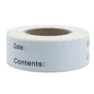 Dissolvable Food Labels By Food Safe 1x3'' Kitchen Storage Freezer Stickers Perfect For Reusable Containers 250 Labels Per Roll