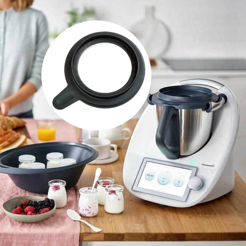 Home Kitchen Cookware Clear View Main Lid Universal Bowl Cover Protective Suitable for Thermomix TM5 TM6 Baking Tool A0NC