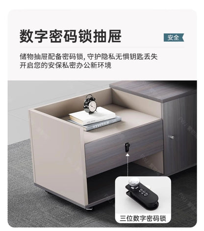 Living Room Lshaped Office Desk Luxury Design Chinese Style Fashion Office Desk Interior Escritorio Oficina Postmodern Furniture