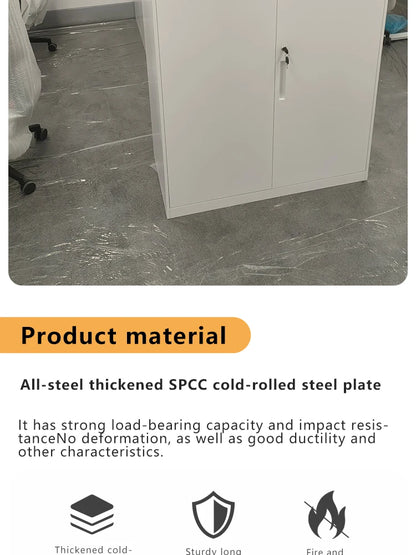 Office Metal Storage File Cabinet, Steel Storage Cabinet, Filing Cabinet Suitable for School Offices