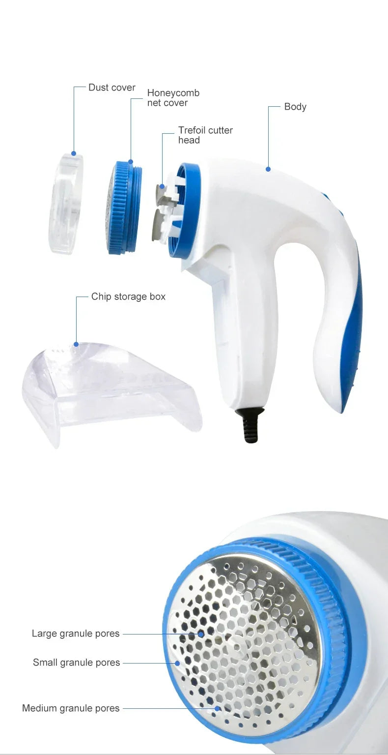 EU/US Lint Remover Electric Clothes Fuzz Pills Shaver Lint Pellet Sweaters Curtains Carpets Clothing Lint Pellet Cut Machine
