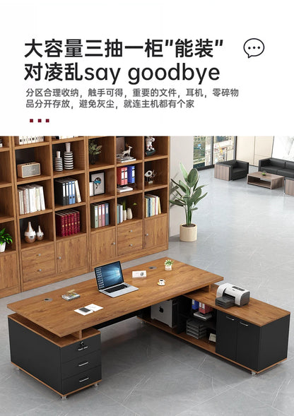 Decoration Accent Office Desk Creative Design Unique European Modern Office Desk Designer Mesas Escritorio Postmodern Furniture