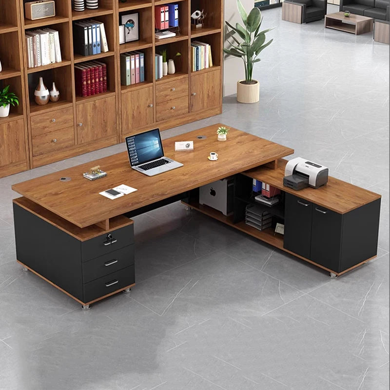 Decoration Accent Office Desk Creative Design Unique European Modern Office Desk Designer Mesas Escritorio Postmodern Furniture