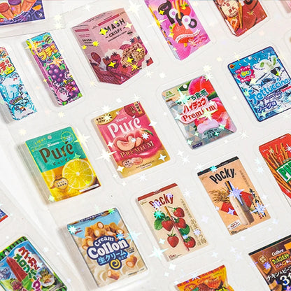 Mr. Paper, 10pcs/pack,cute Mini Stickers for Animal Food and Beverage,scrapbook,photo Frame,phone Case,diary Decoration Stickers