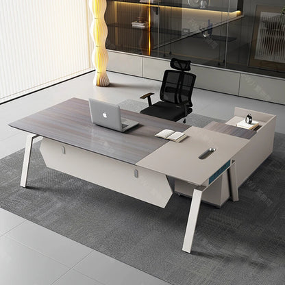Living Room Lshaped Office Desk Luxury Design Chinese Style Fashion Office Desk Interior Escritorio Oficina Postmodern Furniture
