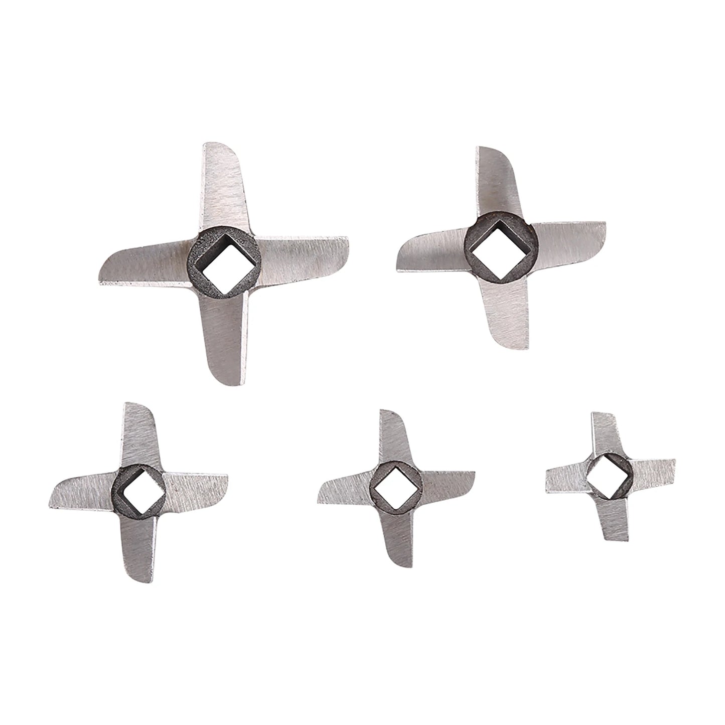Mincer Blade Cross shaped Professional Steel Kitchen Food Meat Grinder Blade Mincers Cutter Part