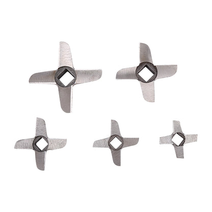 Mincer Blade Cross shaped Professional Steel Kitchen Food Meat Grinder Blade Mincers Cutter Part