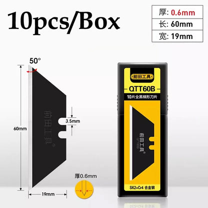 Greener Folding Zinc Alloy Heavy Duty Box Cutter Multifunctional Thickening Tool Wallpaper Utility Knife Paper Cutting
