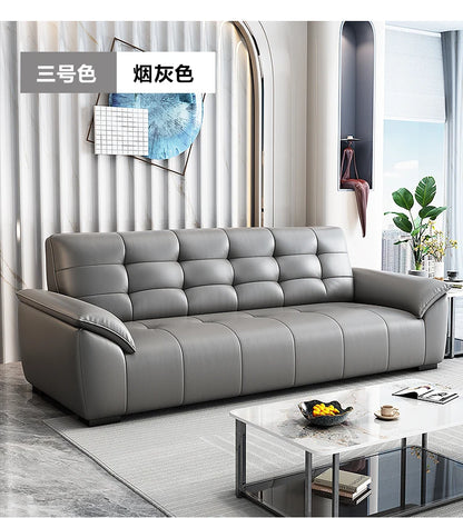Office Sofa Simple Leisure Lounge Area Reception And Discussion Small Rental Room Three-person Coffee Table Combination