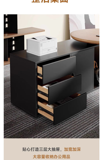 Wooden Study Office Desk Modern Computer Gaming Standing Long Executive Office Desk Luxury Escritorio Oficina Home Products