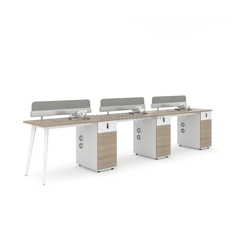 Popular Office Computer Study Desk with Drawer Wooden Design for Study and Work  boss office desk