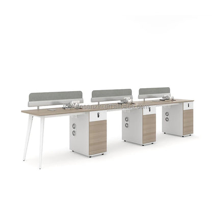 Popular Office Computer Study Desk with Drawer Wooden Design for Study and Work  boss office desk