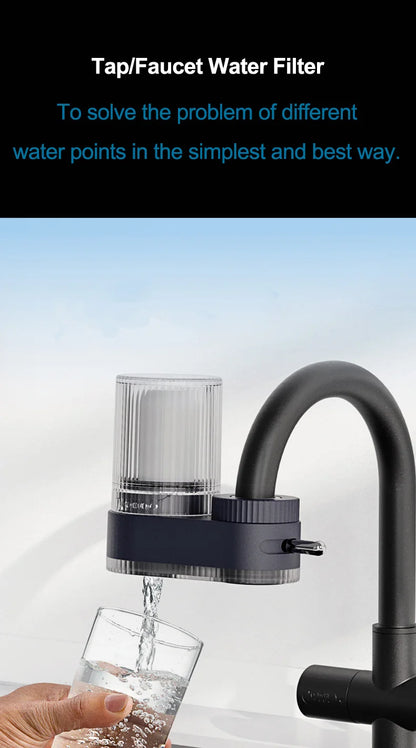 Splash proof faucet filter, water purifier, kitchen water treatment equipment, tap water filter customized