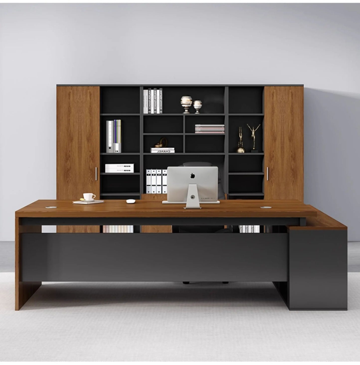 Wooden Professional Office Desk Vintage Simple Irregular Living Room Office Desk Modern Escritorio Oficina Trendy Furniture