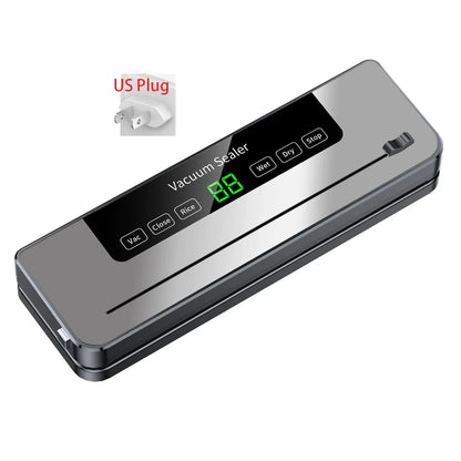 CENRR Vacuum Sealer Machine Food Wet Dry with Kitchen Storage Sealing Machine Built-in Cutter Food Vacuum Packaging Machine
