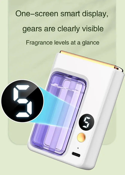 40ML Automatic Home Fragrance Machine Essential Oil Diffuser Nebulizer Perfume Scent Machine for Kitchen and toilet deodorizatio