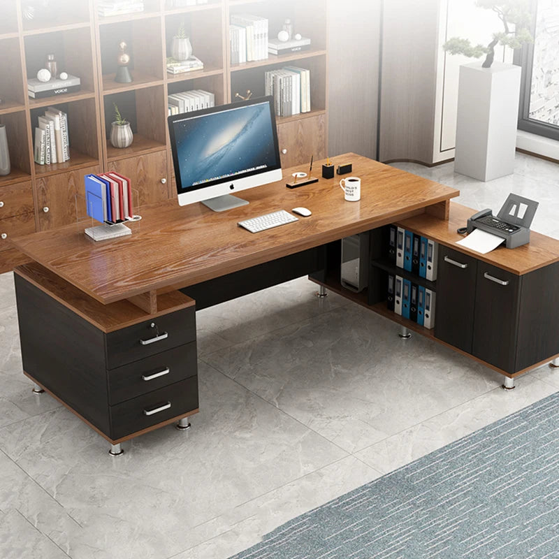 Decoration Accent Office Desk Creative Design Unique European Modern Office Desk Designer Mesas Escritorio Postmodern Furniture