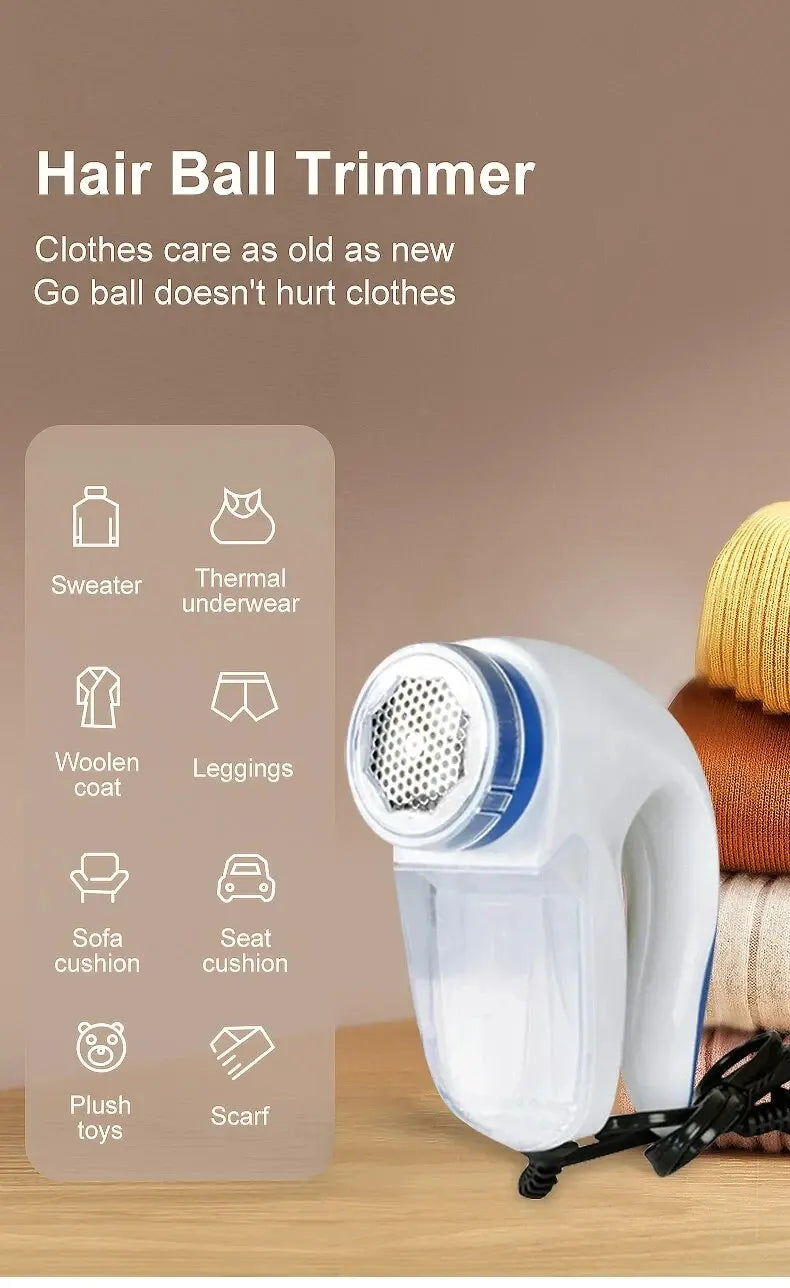Lint Remover Electric Clothes Fuzz Pills Shaver Lint Pellet Sweaters Curtains Carpets Clothing Lint Pellet Cut Machine EU/US