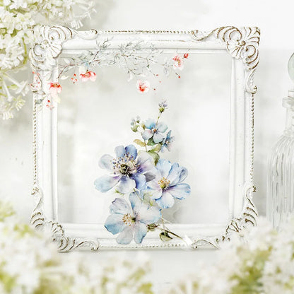 Mr.Paper,20PCS, Plant Themed Stickers, DIY Decorative Scrapbook Notebook Photo Frame Diary Stationery Flower Leaf Stickers Gifts