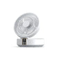 2023 New Fan With Remote Control Portable Wall-hanging Rechargeable Usb Electric Folding Fan Nightlight Air Cooler Household
