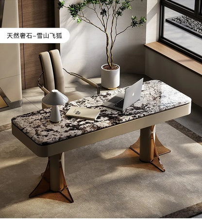 Elegant Craftsmanship In Large Office Desk Stunning European Design Standing Table Office Use Muebles Oficina Home Accessories