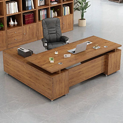 Aesthetic Modern Office Desk Creative Save Space Big Size Fashion Safe Office Desk Professional Mesas Escritorio Home Products