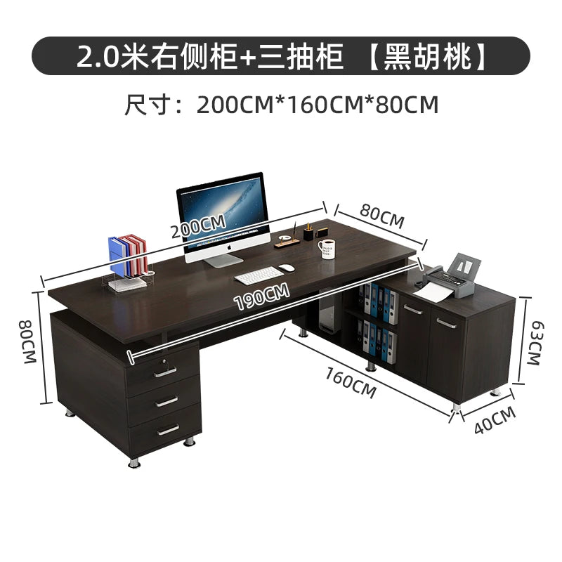 Decoration Accent Office Desk Creative Design Unique European Modern Office Desk Designer Mesas Escritorio Postmodern Furniture