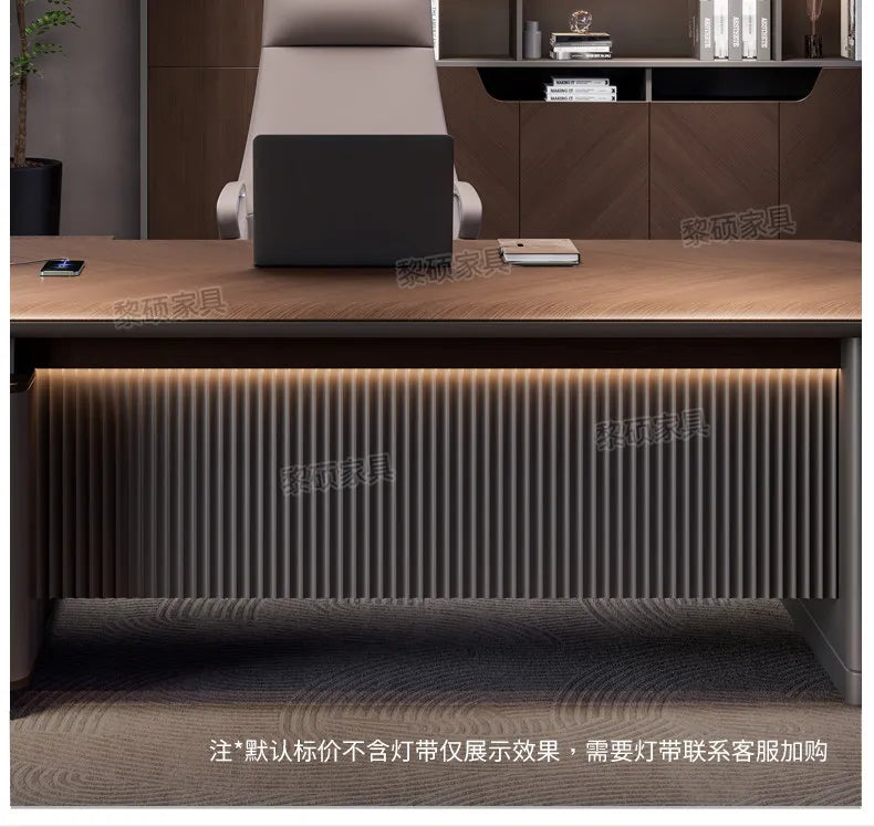 Fashion Large Size Office Desk Luxury Design Save Space Creative Computer Office Desk Executive Meuble Bureau Home Products