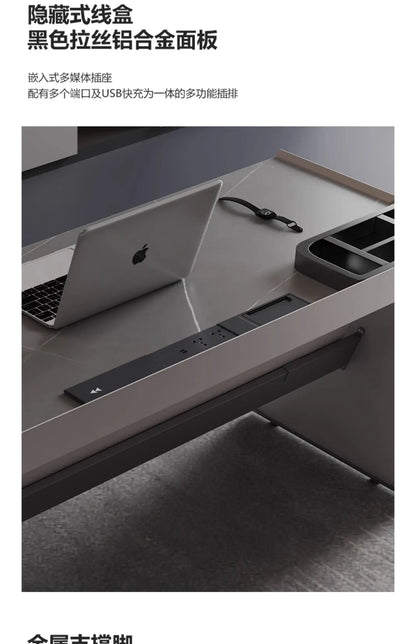 Premium European Style Office Desk Large Craft Sedentary Table Offers Ergonomic Comfort Long Hours Muebles Oficina Accessories