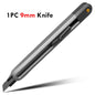 Deli 3pc Set Utility Knife Art Carving Knife Cutter School Suplies Cut Tools Wallpaper Stationery Express Delivery Safe Knife