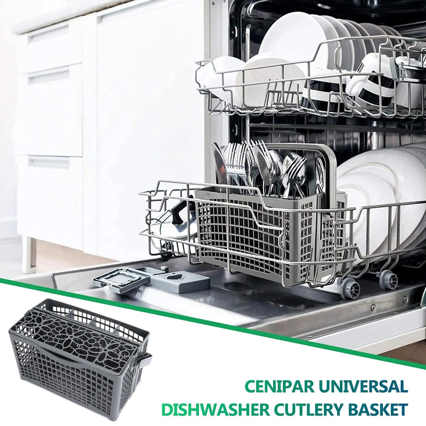 Dishwasher Silverware Storage Basket Utensil Cutlery Holder Knives Forks Storage Rack for ///LG Dishwasher