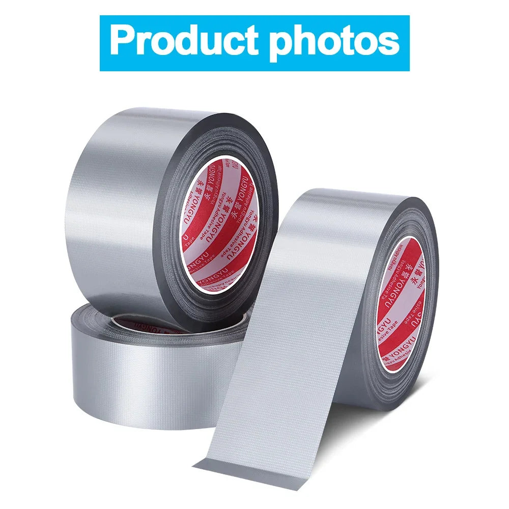 10M Heavy-Duty Extra Strong Adhesive Fabric Tape - Waterproof, High Viscosity White Tape for pipeline Carpets & DIY Projects
