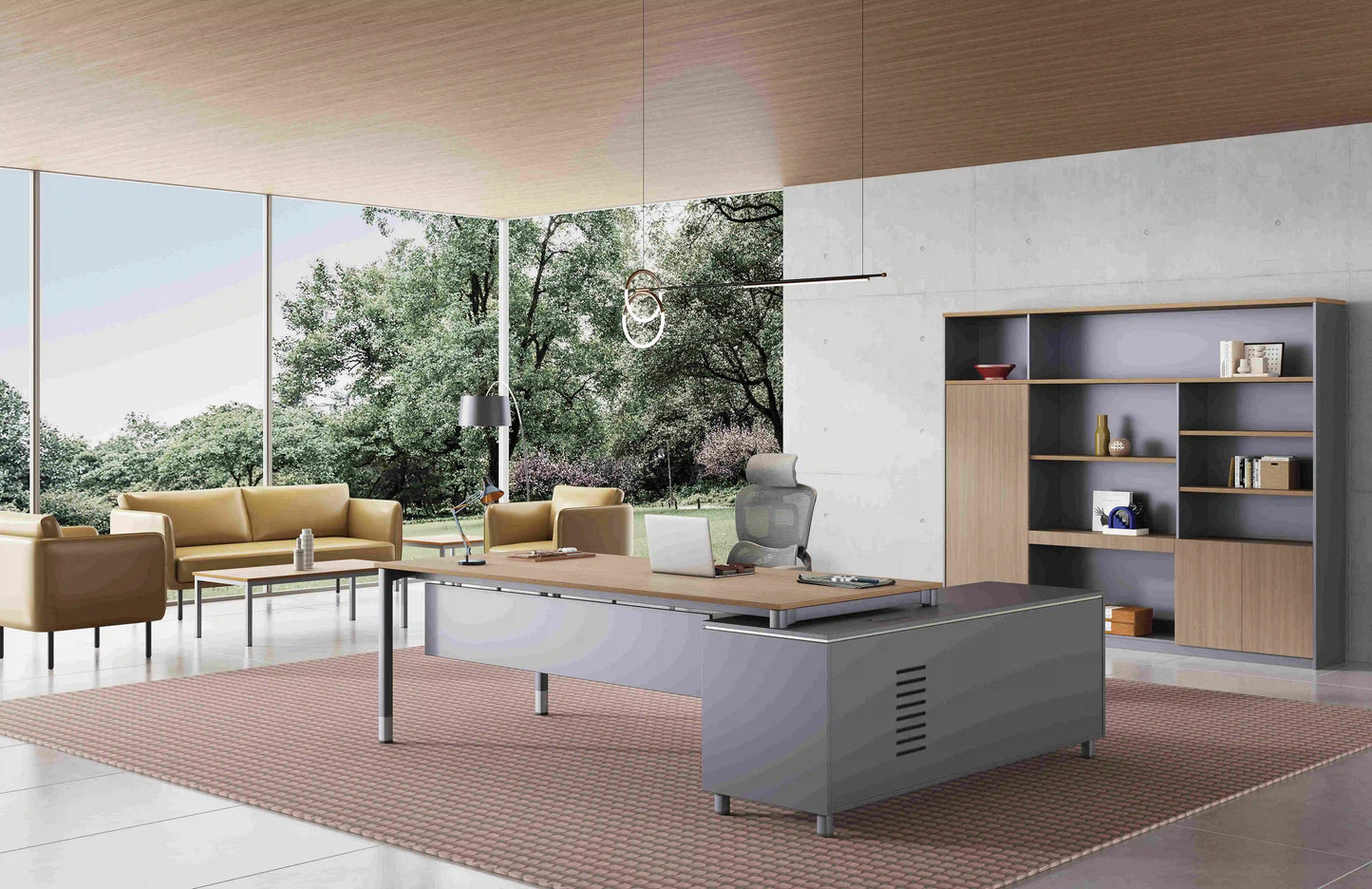 New Office Furniture Modern Design File Cabinet Home Office Wooden Storage Cabinets