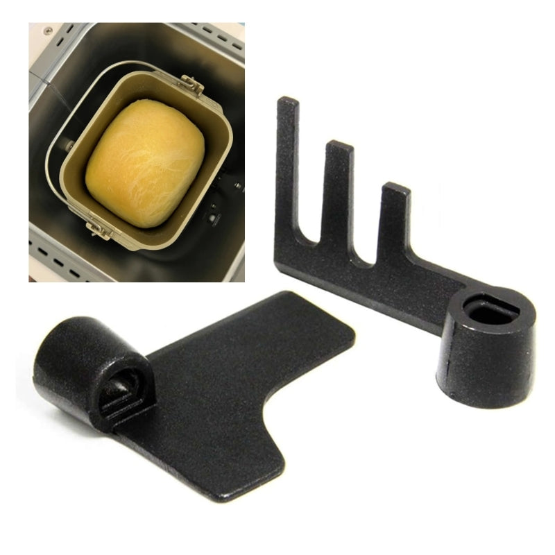 2 PCS Bread Maker Paddles Breadmaker Machine Kitchen Appliance Part Stirring Paddles Replacement Part Metal Material