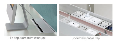 Wholesale High Quality Modern Office Tables Employee Office Desk Standing Computer Table for Commercial Furniture