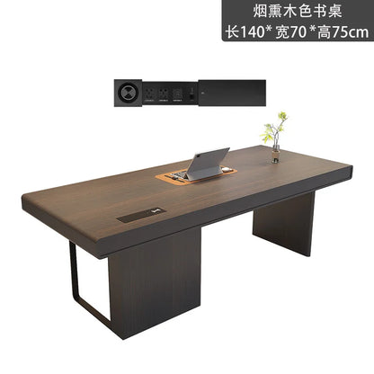 Spacious Ergonomic Office Desk Luxury European Design Standing Table Perfect Workstations Studios Muebles Oficina Mesa Furniture