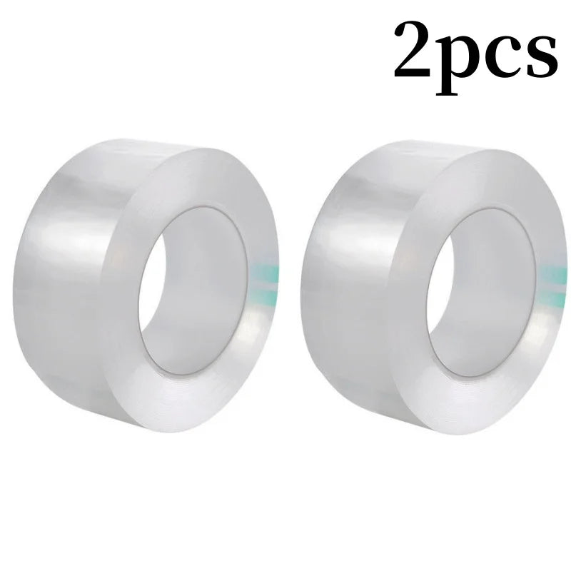 1/2/3/5Pcs 5M Kitchen Waterproof Self Adhesive Tape Acrylic Transparent Mildew-Proof Sink Tape for Bathroom Kitchen Seam Gaps