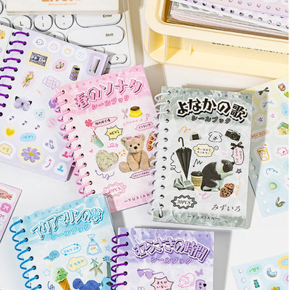 Mr. Paper 4Style 30Pcs/bag Cute Korean coil sticker book DIY creative handbook material photo frame scrapbook calendar