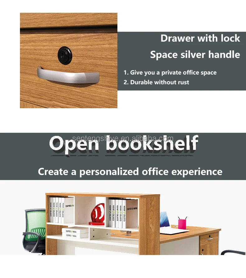 Modern Executive Desk for Office Hot Staff Workstation with Computer Center Modern Office Furniture  boss office desk